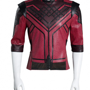 Shang-Chi and The Legend of Ten Rings Red and Black Costume Jacket