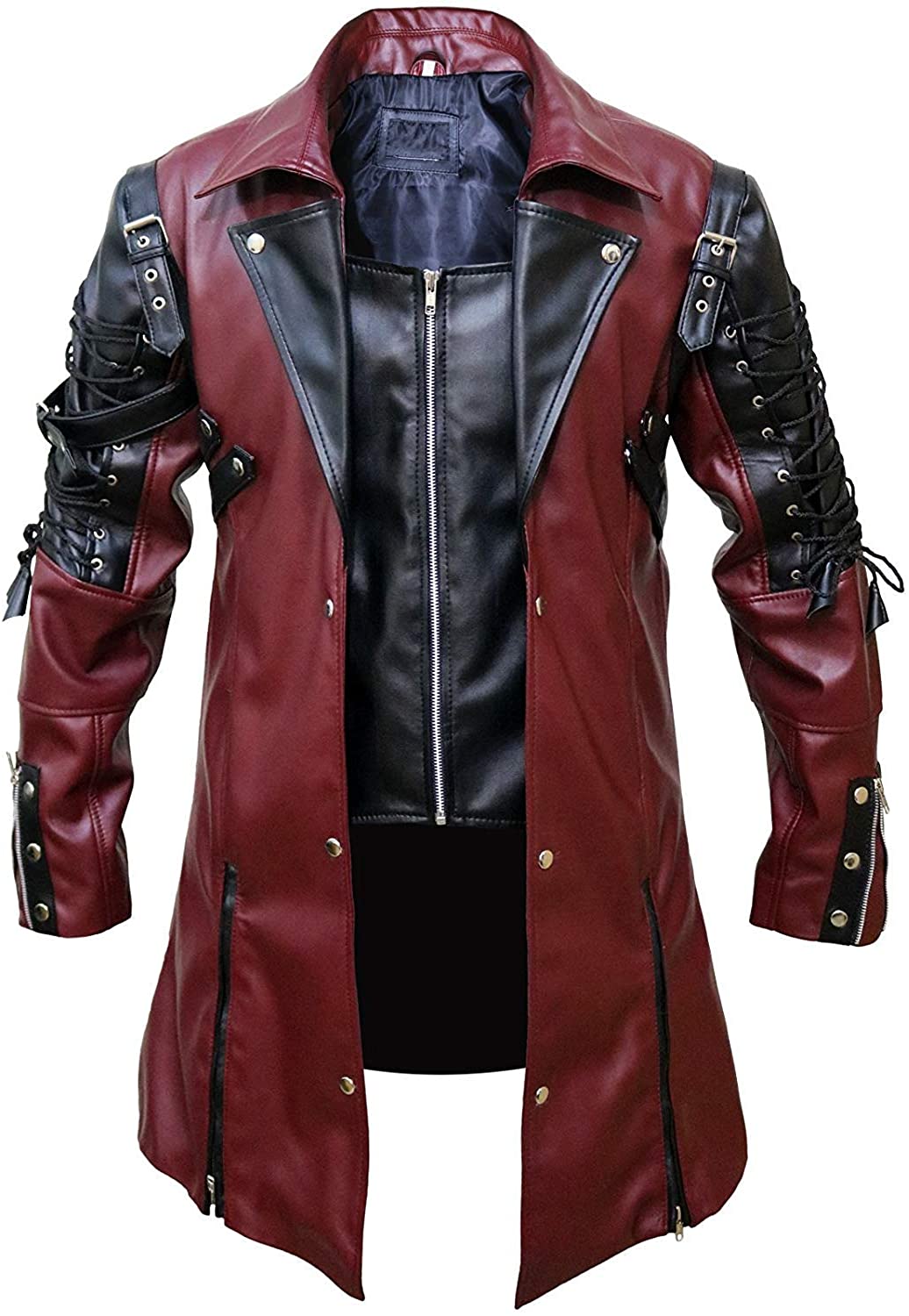 All sizes! "POISON" New Leather Biker Motorcycle Jacket