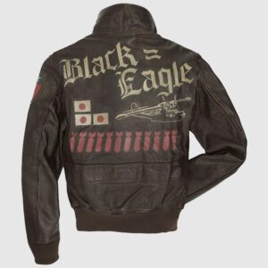Black Eagle Usn G-1 Flight Jacket