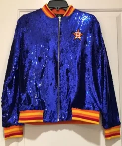 Houston Astros Sequin Blue Jacket