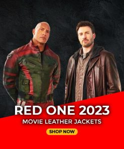Red One 2023 Movie Leather Jackets