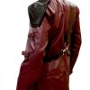 Men's Guardians Of The Galaxy Star Lord Maroon Leather Coat