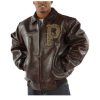 Men Immortal Pelle Pelle Brown Leather Jacket
