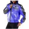 Women Pelle Pelle Avant Garde Blue 37 Years Strong Jacket