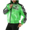 Women Pelle Pelle Avant Garde Green 37 Years Strong Jacket
