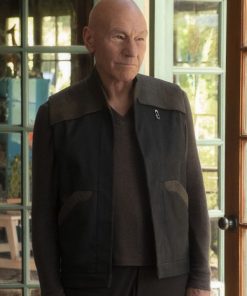 Jean-Luc Picard For Men Black Star Trek Picard Vest