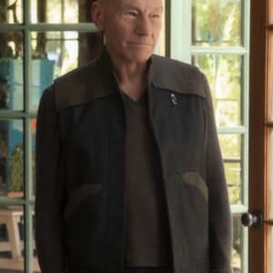 Jean-Luc Picard For Men Black Star Trek Picard Vest