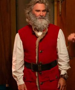 The Christmas Chronicles Kurt Russell Trench Santa Claus Vest