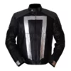 Men's Agents Of Shield Black & Grey Genuine Real Leather Jacket
