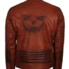 Men's Brown Batman The Killing Joke Vintage Bikers Real Leather Jacket