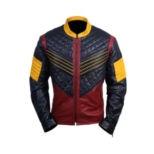 Men's The Flash Ramon Vibe Cisco Genuine Real Leather Jacket (Carlos Valdes)