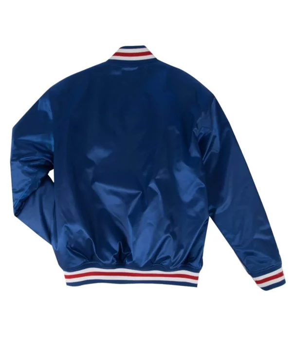 1990 Chicago Cubs Bomber Blue Jacket