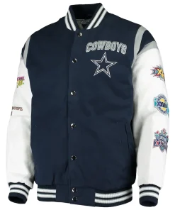 Dallas Cowboys Goal Post Varsity Jacket